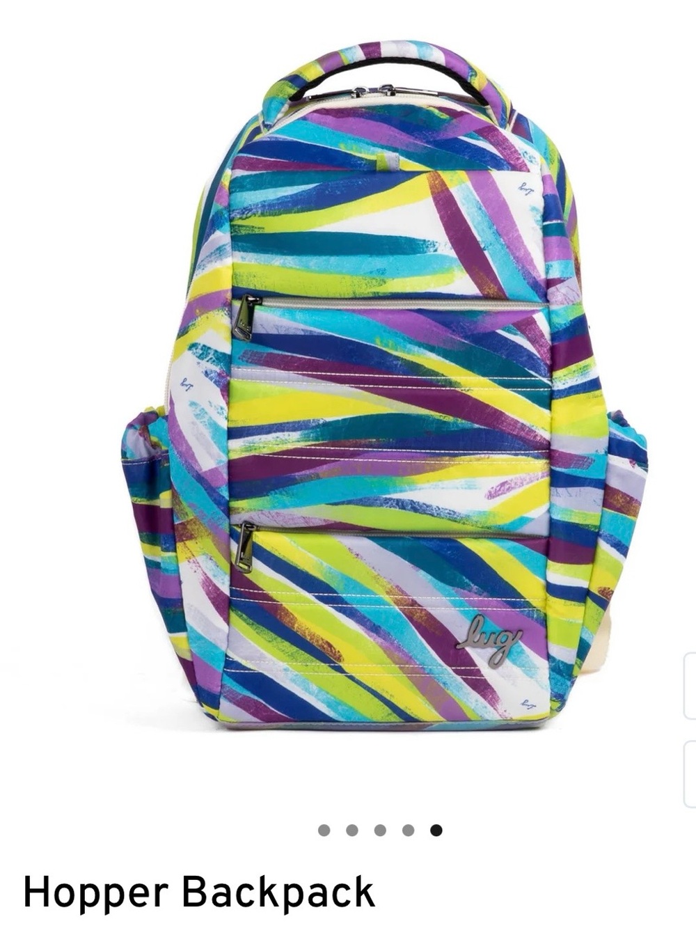 NWT- lug Hopper Backpack Brushstrokes Multi